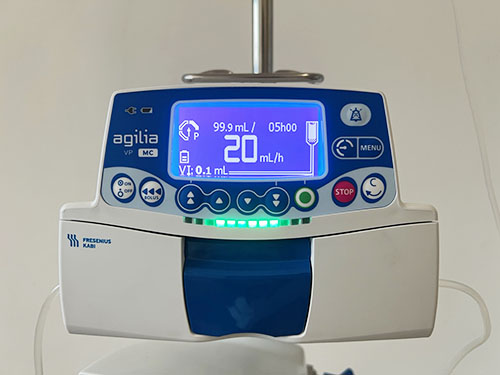 Total parenteral nutrition machine